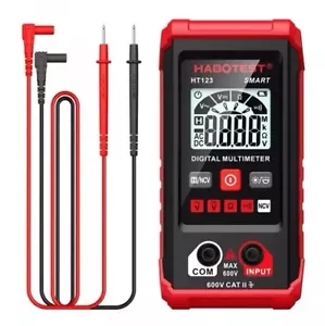 HABOTEST HT109L Digital Multimeter 4000 Counts 600V DC AC Voltage Measurement - Picture 1 of 9