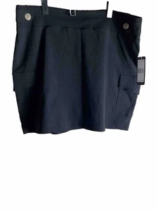 NWT Soho Apparel Ltd Black Elastic Waist Pull On Short Mini Skirt Sz XLarge - Picture 1 of 7