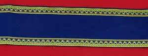 Teppich, Läufer für Treppe, reine Polyester, für Puppenhaus, blau. 5x50cm - Bild 1 von 1