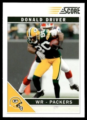 2011 Score Scorecard Donald Driver Green Bay Packers #106 - Image 1 of 2