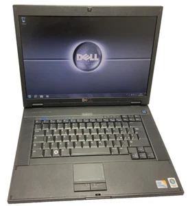 Dell E5500 Notebook PC Core Duo P8400 2gb DDR2 120gb SSD seriale FW DVD Win 7 - Imagen 1 de 6