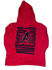 Pre-Owned GapFit Marvel Avengers Boys Red Hoodie Pullover Hooded Sweatshirt Sz M