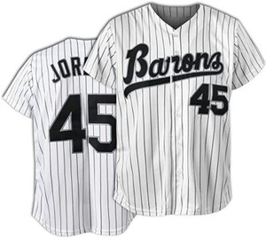 Tocament Birmingham Barons Michael Jordan 45 Baseball Jersey 90's Men Size LARGE