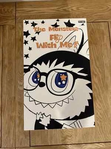 AUTHENTIC ✅ POPMART THE-MONSTERS Flip With Me (40cm) - Vinyl Face Plush Doll - Picture 1 of 10