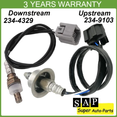 Juego de 2 sensores de oxígeno aguas arriba y aguas abajo para Mazda 2 2011-2013 1,5 L L4 Foto 1 de 4