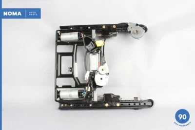 98-03 Jaguar XJR XJ8 X308 asiento de pasajero delantero derecho riel deslizante motor de vía OEM Foto 1 de 4
