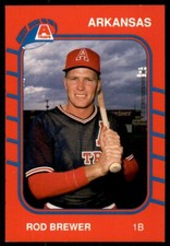 1989 Grand Slam Arkansas Travelers Rod Brewer Arkansas Travelers #3