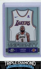 2022-23 Contenders Optic LeBron James Uniformity Holo Prizm Lakers U384