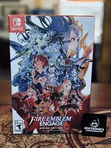 Fire Emblem Engage: Divine Edition Nintendo Switch - Steelbook Case Art Book OB - Picture 1 of 11
