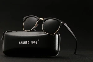 UV400 HD polarisierte Herren Damen Sonnenbrille klassische Mode Retro Marke Sonnenbrille - Bild 1 von 5