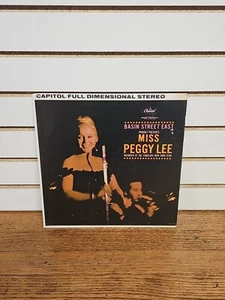 PEGGY LEE Basin Street East LP SEALED Stereo 1960s Big Band Swing  a5187 - Picture 1 of 4