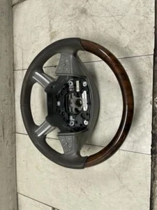 2007 MERCEDES GL450 4-MATIC STEERING WHEEL LEATHER GRAY OEM+ - Picture 1 of 12