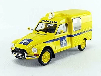 Citroen Acadiane 6 1984 Michelin Yellow Solido S1800406 Van 1/18 - Image 1 of 4