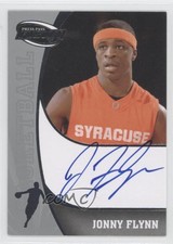 2009 Press Pass Fusion Signatures Silver Jonny Flynn #SS-JF Rookie Auto RC