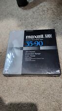 Sealed Maxell UD 35-90 Ultra-Dynamic Reel to Reel Tape 7" Sound Recording Tape
