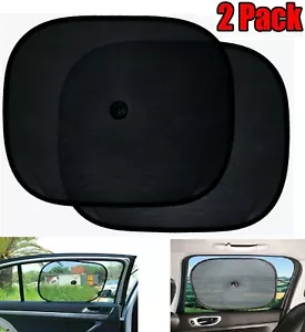 2Pcs Car Sun Shade Cover blind mesh Max UV Protection for Rear front Window kids - Picture 1 of 3