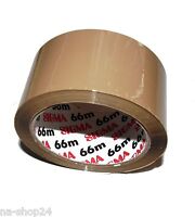 2 Rollen /"VORSICHT GLAS/" Paketband Paketklebeband 50mmx66m Klebeband tape 2x
