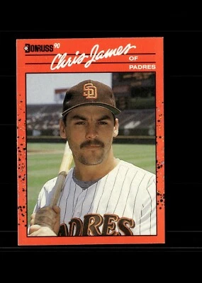 1990 Donruss - Chris James #323 - Image 1 of 2