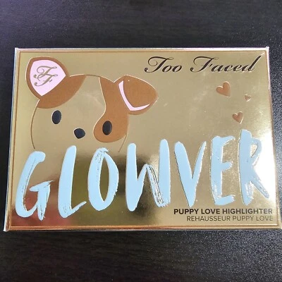 Too Faced Glowver Puppy Highlighter Palette, Limited Edition, NEW with Box - Image 1 of 4