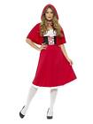 Smiffys Red Riding Hood Costume, Red, S - UK Size 08-10