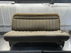 1988-1998 Chevy Silverado GMC Sierra 1500 2500 3500 Front Bench Seat Cloth OEM - Picture 1 of 10