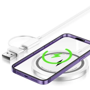 For iPhone 16 15 14 13 12 Pro Max Magsafe Charger Magnetic Fast Wireless Charger - Picture 1 of 11