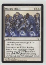 2006 Magic: The Gathering - Dissension Steeling Stance #18 9gc