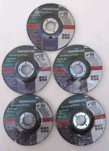 (MENGE 5) NEU VERSIEGELT Metabo A24R BF Typ 274,5 STAHL/METALL Schleifscheibe - Bild 1 von 4