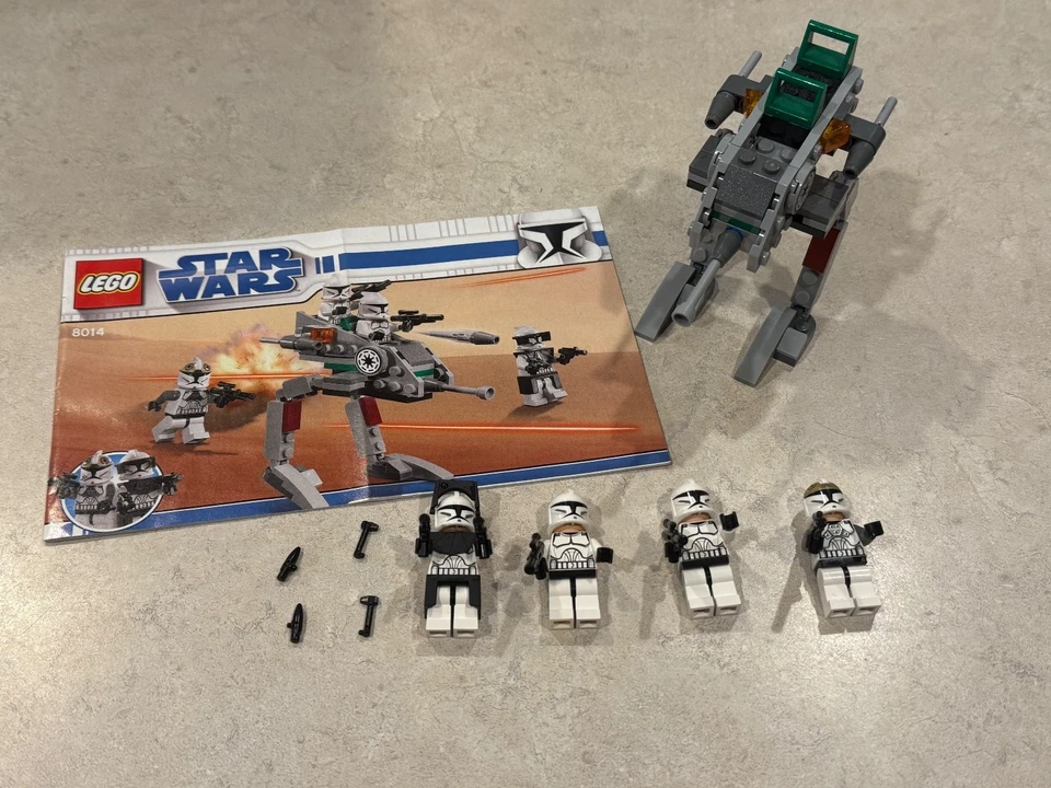 LEGO Star Wars 8014 Clone Walker Battle Pack 100% complete w/ manual - Image 1 of 4