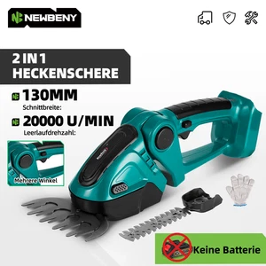 Tagliaerba a batteria 2 in 1 130 mm larghezza di taglio tagliasiepi/arbusti per Makita 18 V - Foto 1 di 14