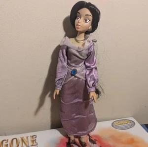 Bambola peluche/vinile Disney anni 90 vintage viola gelsomino 10" Aladdin Applause - Foto 1 di 7