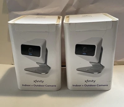 2 cámaras Xfinity interiores+exteriores resistentes a la intemperie movimiento de audio de 2 vías Foto 1 de 4