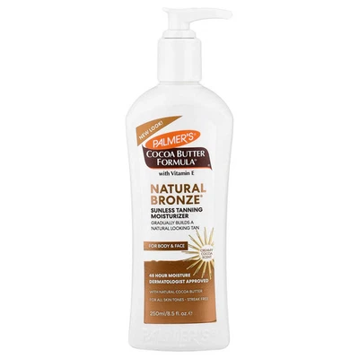 Fórmula de manteca de cacao® con vitamina E, bronce natural®, bronceado sin sol Foto 1 de 2