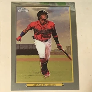 2020 Topps - Turkey Red 2020 Chrome Ronald Acuña Jr. #TRC-2 - Picture 1 of 2