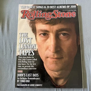 January 2011 Rolling Stone Magazine The Lost Lennon Tapes John's Last Days - Picture 1 of 14