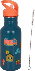 Die Spiegelburg Edelstahlflasche Feuerwehr 22762 Wenn ich mal groß bin  - Bild 1 von 1