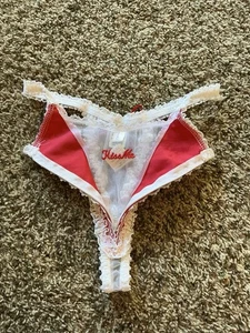 Bragas vintage Fredericks of Hollywood OS cremallera frontal KISS ME NUEVAS CON ETIQUETAS - Imagen 1 de 11