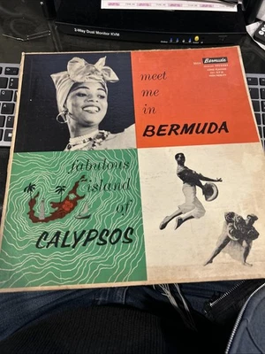 Sidney Bean & Hubert Smith - Meet Me In Bermuda: Vinyl, LP, VG/VG, Bermuda-rare - Image 1 of 4
