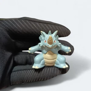 Vintage TOMY Pokemon RHYDON 1.5" Mini Figure CGTSJ Nintendo Toy Collectible - Picture 1 of 6