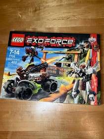 LEGO Exo-Force 7705 Gate Assault NEW! Ha-Ya-To Iron Drones Tank Mech Missile