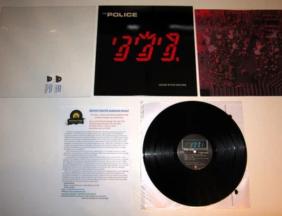 The Police Ghost in Machine 1st '81 Analog Mint ARCHIVE MASTER Ultrasonic CLEAN - Image 1 of 4
