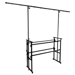 IBIZA DS10 DJ Stand mit Lichttraverse Party Disco Club Show Workstation Bühne - Bild 1 von 2
