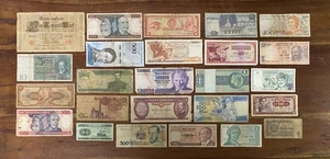 Lotto 25 Banconote Tutte Diverse (Rif: L-69) - Imagen 1 de 1