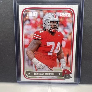 Fútbol americano vintage Onyx 2024 Donovan Jackson #OVDOJA Ohio State OL a - Imagen 1 de 11