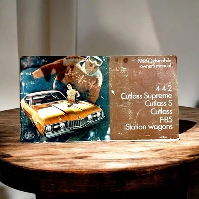 Oldsmobile Cutlass Supreme/S/F-85 1968 camioneta manual del propietario Foto 1 de 4
