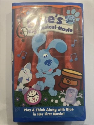 Blues Clues - Blues Big Musical Movie (VHS, 2000) - Image 1 of 3