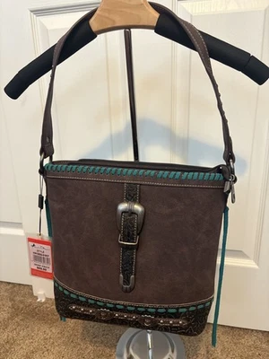 MONTANA WEST кнут стежок Дамская сумка с Ярлыками - Изображение 1 из 4