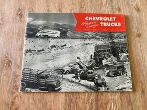 1951 CHEVROLET ADVANCE-DESIGN TRUCKS Booklet - Bild 1 von 3