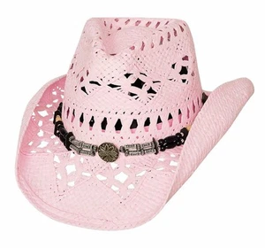 NEW Bullhide Hats 2542P Run A Muck Collection All Summer Long Pink Cowboy Hat - Picture 1 of 2