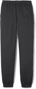 Boys Black Pull-on Jogger Pants SK9510 French Toast School Uniform Sizes 4 to 20 - Picture 1 of 1